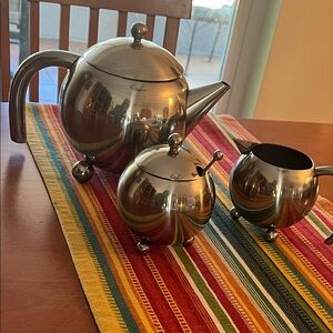 Stainless Steel Tea Set